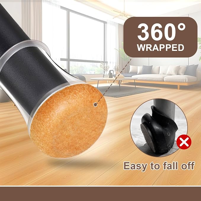 OCONDA 20 Pcs Chair Leg Floor Protectors - Image 3