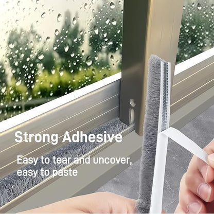 33 Ft Self-Adhesive Weather Stripping Door Seal Strip - Image 2