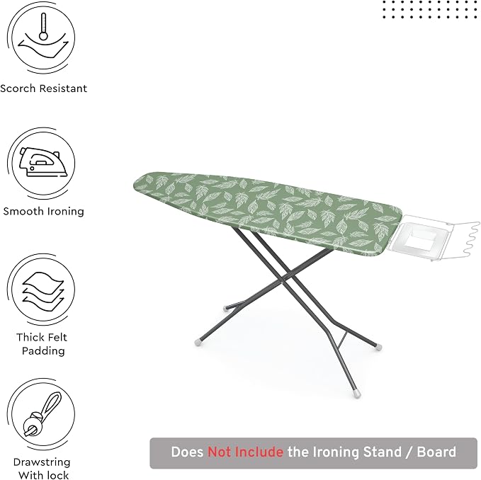 Encasa XO Ironing Board Covers Drawstring Tightening - Image 3