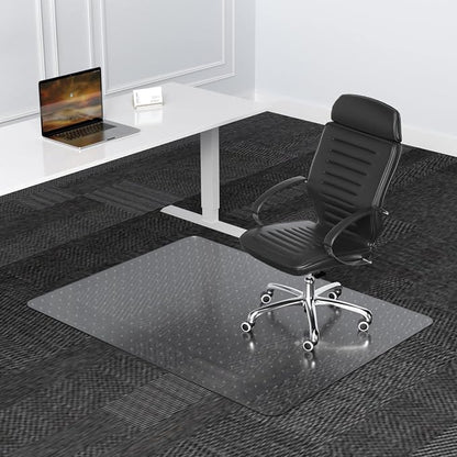 Large Chair Mat for Carpet, Easy Glide Plastic Carpet Floor Protector Mat for - Image 7