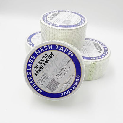 Drywall Repair Tape Fiberglass Mesh Self-Adhesive Drywall Joint Tape 1 Roll 2 - Image 3