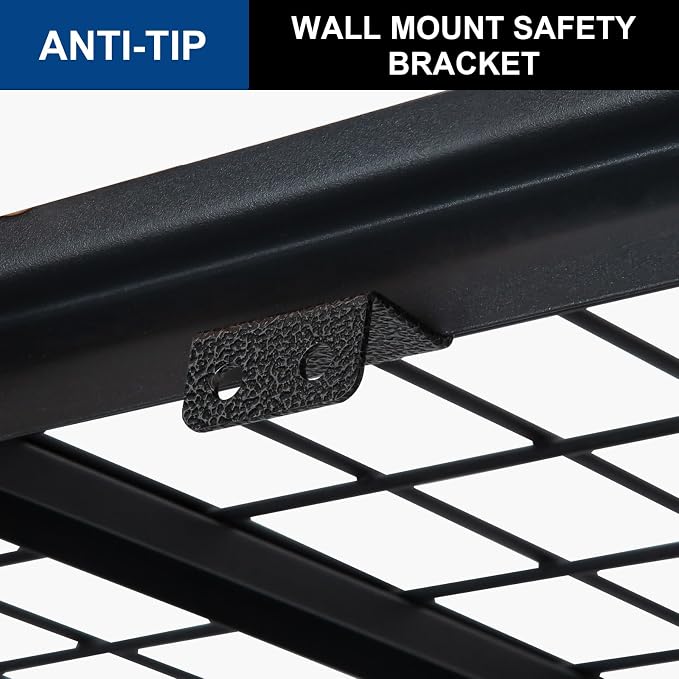 BILT HARD 48”W x 18”D x 72”H Garage Shelving, 5-Tier Heavy Duty Storage Shelves - Image 4