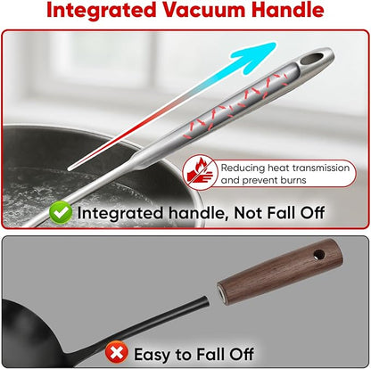 Newness 11 Pcs Cooking Utensils Set, 304 Stainless Steel Kitchen Utensils Set - Image 5