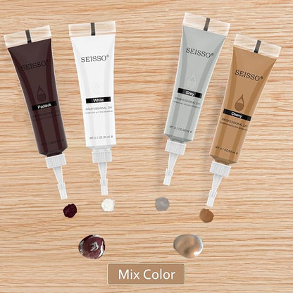 Wood Furniture Repair Kit- 8 Colors Wood Fillers and Touch Up Markers, New - Image 6