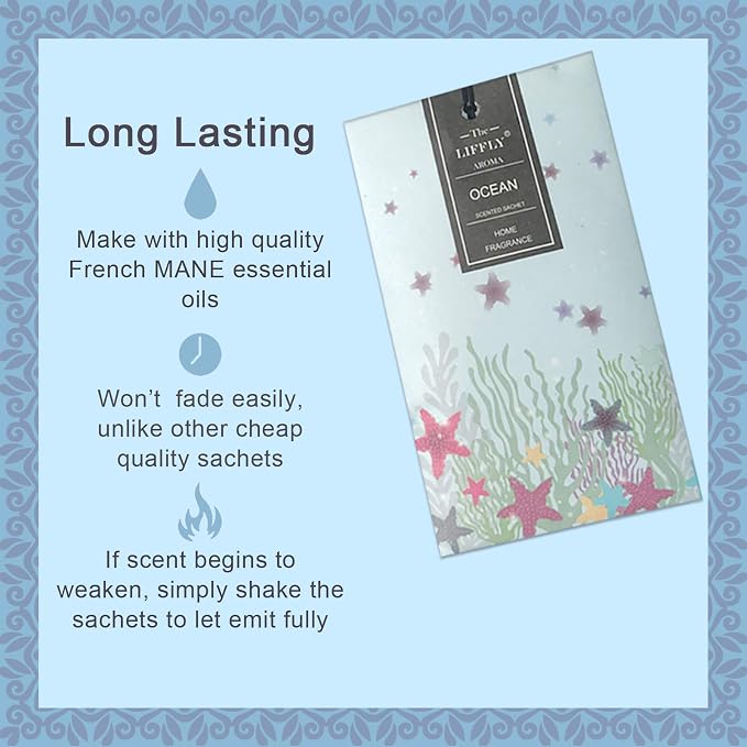 14 Packs Scented Sachets Bag for Drawers and Closets Long-Lasting Home - Image 2