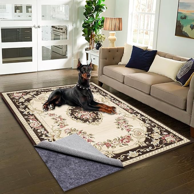 100% Waterproof Non-Slip Rug Pad 5x7 by Unknown