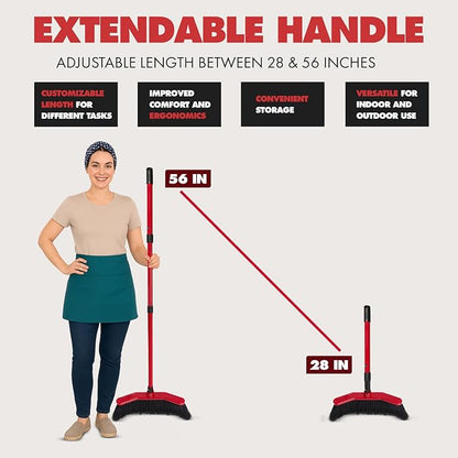 Da Vinci Curved Angle Broom 1pc - Image 4