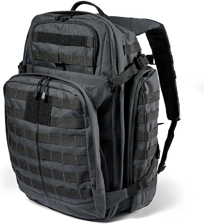 5.11 Tactical Backpack, RUSH 72 2.0 Military Survival Molle Back Pack with Laptop Compartment, Large, 55L, Style 56565ABR
