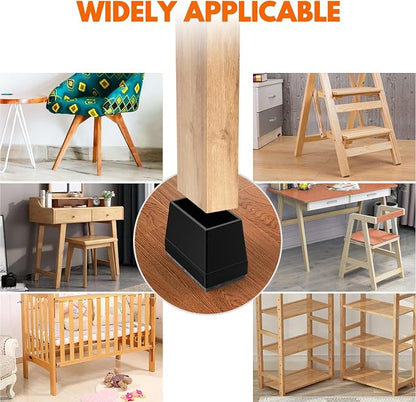 Rectangle Chair Leg Protectors for Hardwood Floors - Image 6