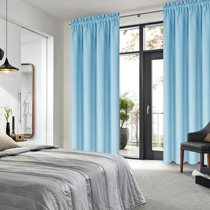 DWCN Blackout Curtains for Bedroom – Thermal Insulated Energy Saving Drapes for - Image 2