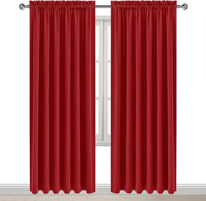 DWCN Blackout Curtains for Living Room Thermal Insulated, Energy Saving & Noise - Image 9