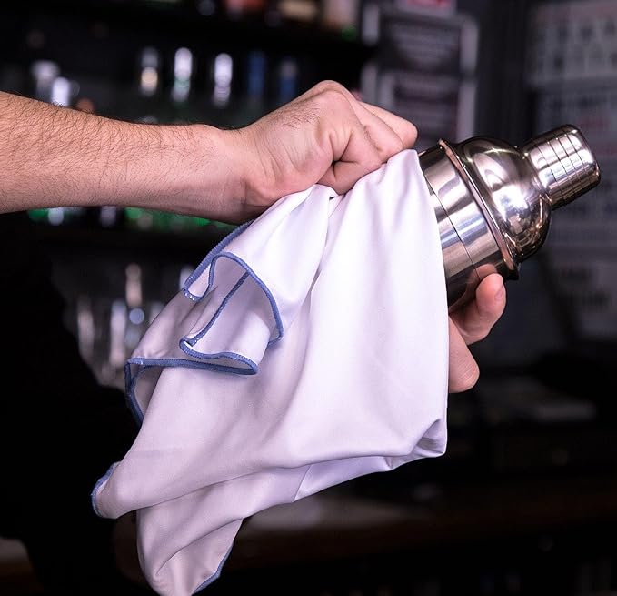Trendy Bartender Toast to Perfection Microfiber Glass Polishing Lint-Free Cloth - Image 6