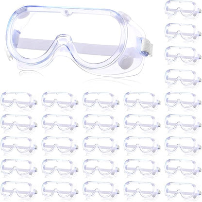 Yunsailing Protective Safety Goggles Lab Over Glasses Clear Anti Fog Eye by Yunsailing
