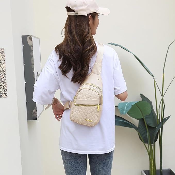 Small Sling Bag For Women Men Casual Crossbody Sling Backpack