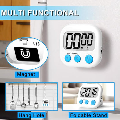 ZILLEEN Classroom Timer for Kids Teachers 2 Pack Digital Timers - Image 2