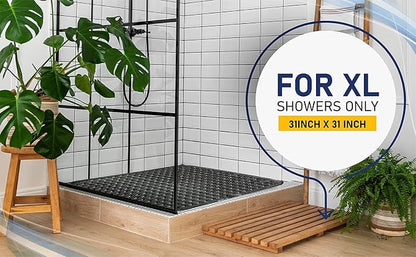 ENKOSI Extra Large Square Non Slip Shower Mat - Image 9