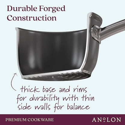 Anolon Accolade Forged Hard Anodized Nonstick Frying Pan/Skillet, 8 Inch - Image 11
