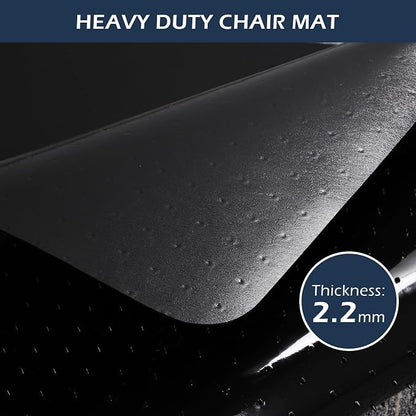 SALLOUS Office Chair Mat for Carpet, 48in x 36in Heavy Duty, Gaming Chair Mat - Image 6