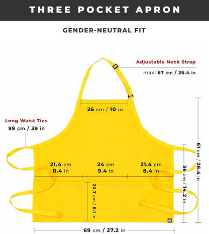 Chef Works Unisex Three Pocket Apron - Image 7