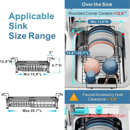 iSPECLE Expandable Dish Drying Rack - Image 2