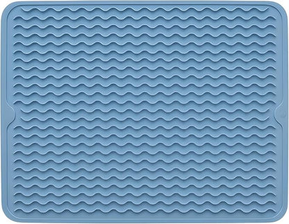 Silicone Drying Mat 16 × 12 – Royal Blue Non-Slip Sink Mat by Unknown