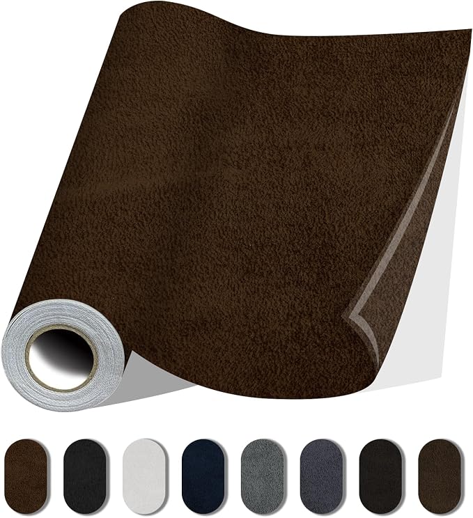 Fabric Repair Patches, 35X79 Inch Self-Adhesive Suede Patches Tape Durable by Lifeshoon
