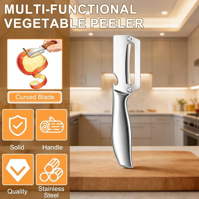 2pcs Multi-Functional Vegetable Peeler - Image 2