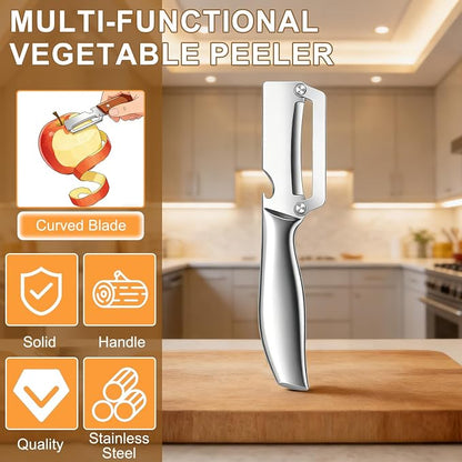 2pcs Multi-Functional Vegetable Peeler - Image 2