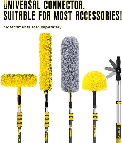Flexible Microfiber Feather Duster, Electrostatic & Bendable Ceiling Fan Duster - Image 6