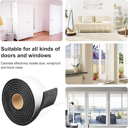 2 Rolls Seal Foam Tape, Single Sided Weather Strip, Total 13 Feet Long… - Image 5