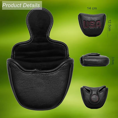 Golf Putter Cover, Putter Headcovers Golf Club Head Covers Putter Headcover - Image 4