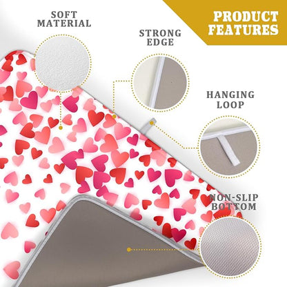 Valentine's Day Dish Drying Mat - Image 4