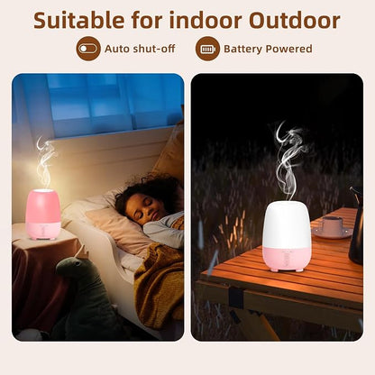 Cordless Essential Oil Diffuser 150ML, Rechargeable Battery, 7H Runtime - Image 4
