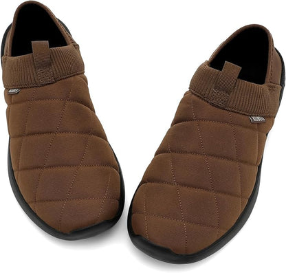 KUBUA Slippers for Men and Womens Indoor House Shoes Plush Slip on Outdoor - Image 5
