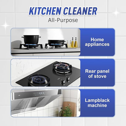 Kitchen Heavy Oil Cleaner, 2025 Newly Upgraded Heavy Duty Oil Stain Remover - Image 4