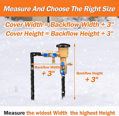 Backflow Preventer Pipe Insulation Cover - Image 2