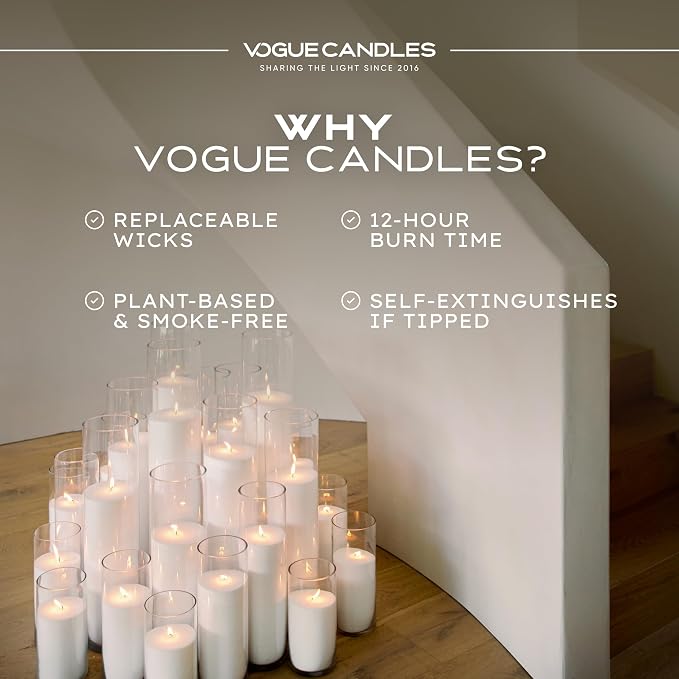 Vogue Candles 3-Pack 5 LB Refillable White Pearled Candle Sand – 15 LB Value - Image 4