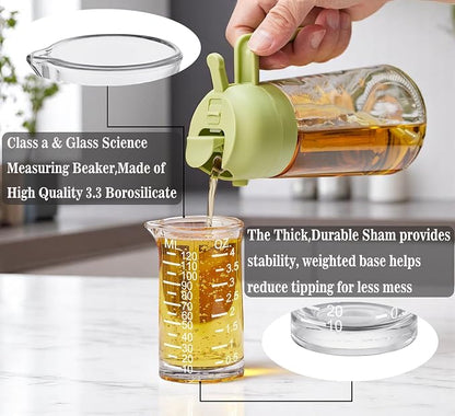Ackers 4 Oz Glass Measuring Cup, Borosilicate Shot Glass - Image 4