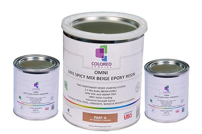 Colored Epoxies Spicy Mix Beige Epoxy Resin by ColoredEpoxies