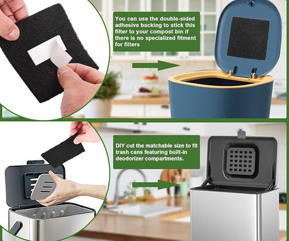 15 Pack Trash Can Odor Filter Refills - Image 8
