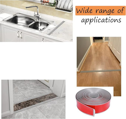 Floor/Door Flat Transition Strip & Self-Adhesive Vinyl Edge Trim - Image 6