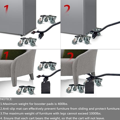 Furniture-Dolly-Furniture-Movers-with-5-Wheels, Furniture Sliders Large Size - Image 5
