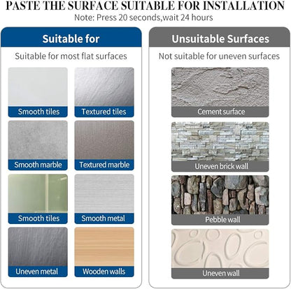 theaoo Rose Gold Paper Towel Holder - Image 6