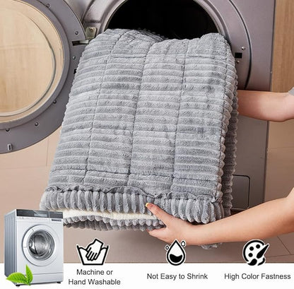 Couch Cover for Dogs Washable, Fuzzy Pet Couch Covers for 3 Cushion Sofa Pet - Image 4