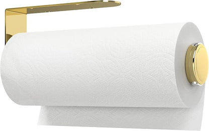 theaoo Paper Towel Holder Under Cabinet, One-Handed Tear Wall Mount Paper Towel - Image 8