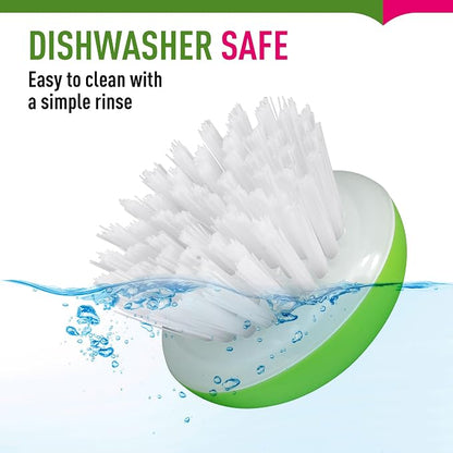 Vegetable Brush Scrubber for Food – 2Pcs Set Fruit and Veggie Brush – Silicone - Image 6