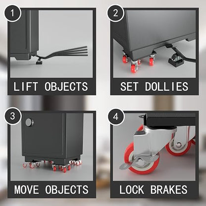 【Upgrade Large】 Furniture Dolly, Furniture Movers - Image 5
