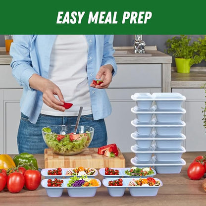 Dealusy 50 Pack 28 oz Meal Prep Containers Reusable - Image 6