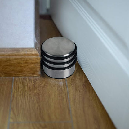 KINJOEK 2PCS Heavy Weight Door Stopper, No Drill Stainless Steel Door Stop - Image 6