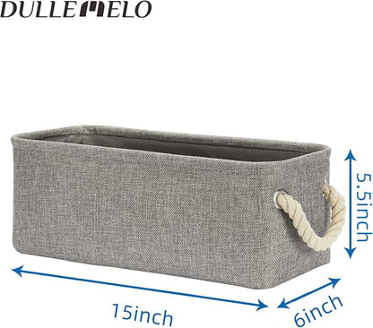 DULLEMELO Toilet Paper Storage Basket, Toilet Tank Basket - Image 2